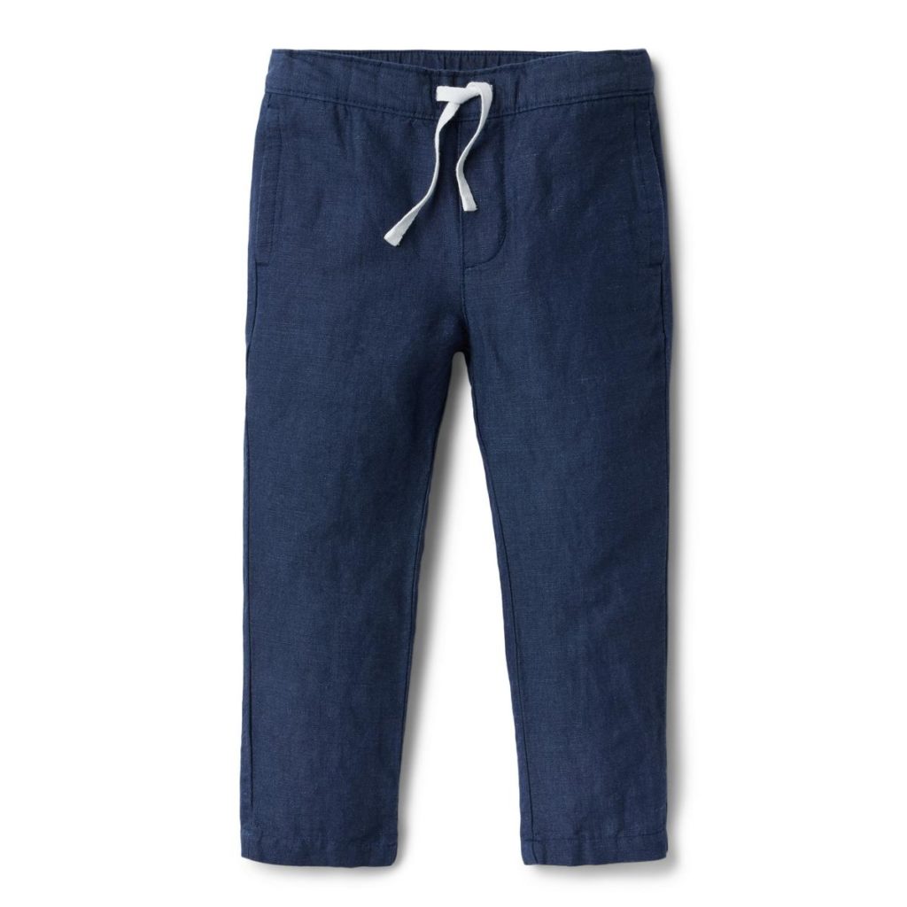 Janie and Jack Linen Pull On Pants