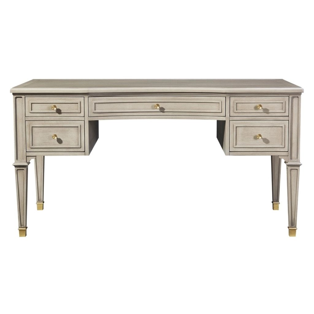 Jennifer Taylor Home Dauphin Gold Accent 5-Drawer Wood Desk Review