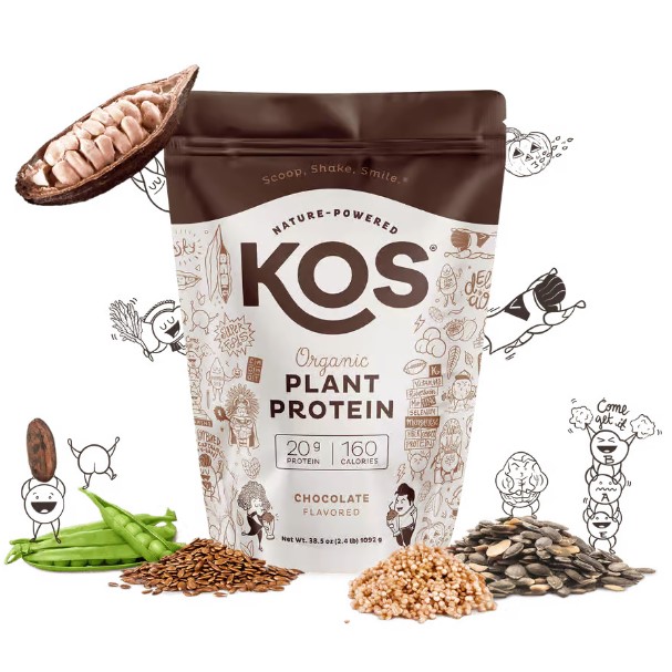 KOS Protein Powder Organic Vegan Plant Based Review