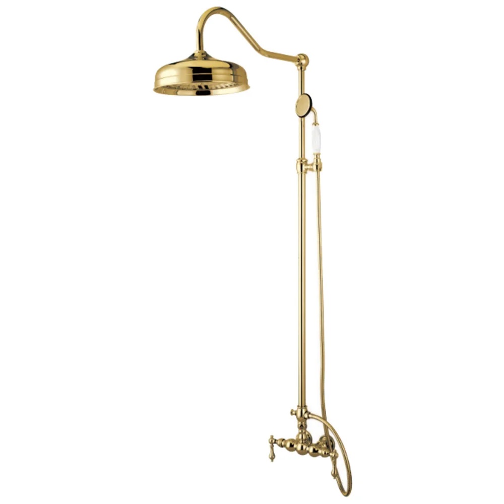 Kingston Brass CCK6172 Vintage Wall Mount Rain Drop Shower System Review