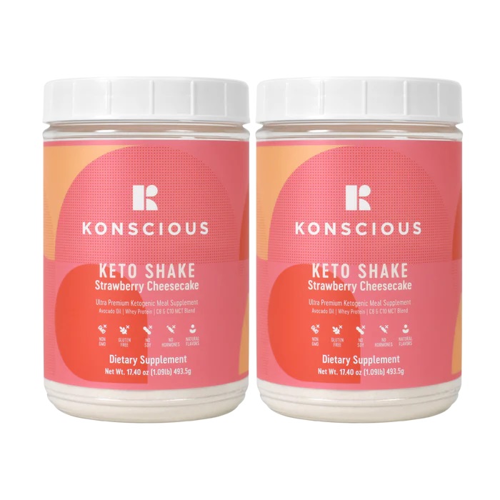 Konscious Keto Shakes Strawberry Cheesecake Review