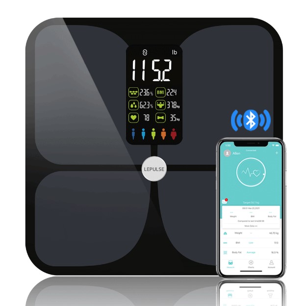 Lepulse F4 Household Smart Body Fat Scale Review