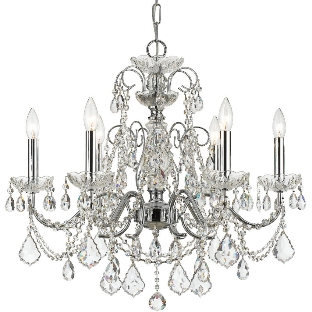 Lighting New York Imperial 6 Light Polished Chrome Chandelier Review