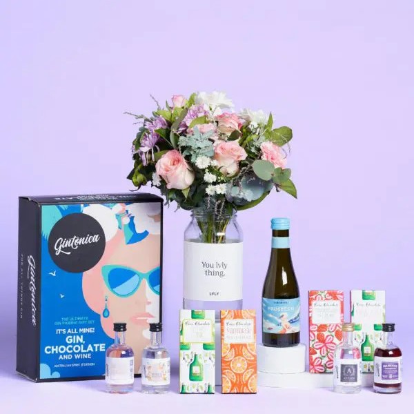 Lvly Flowers Gintastic Tasting Set & Flowers Review 
