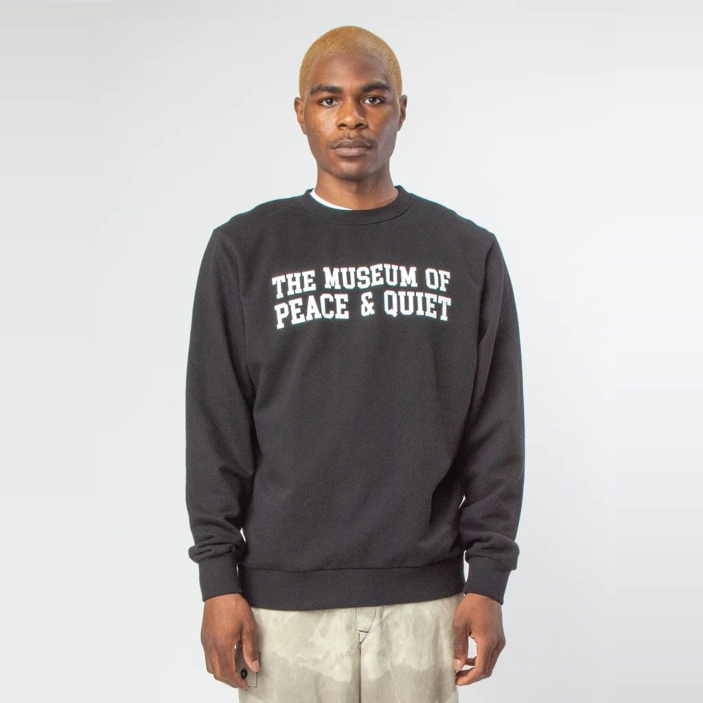 Museum of Peace & Quiet Campus Crewneck Black Review