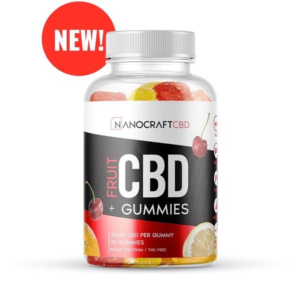 Nanocraft CBD Gummies 750mg Broad Spectrum