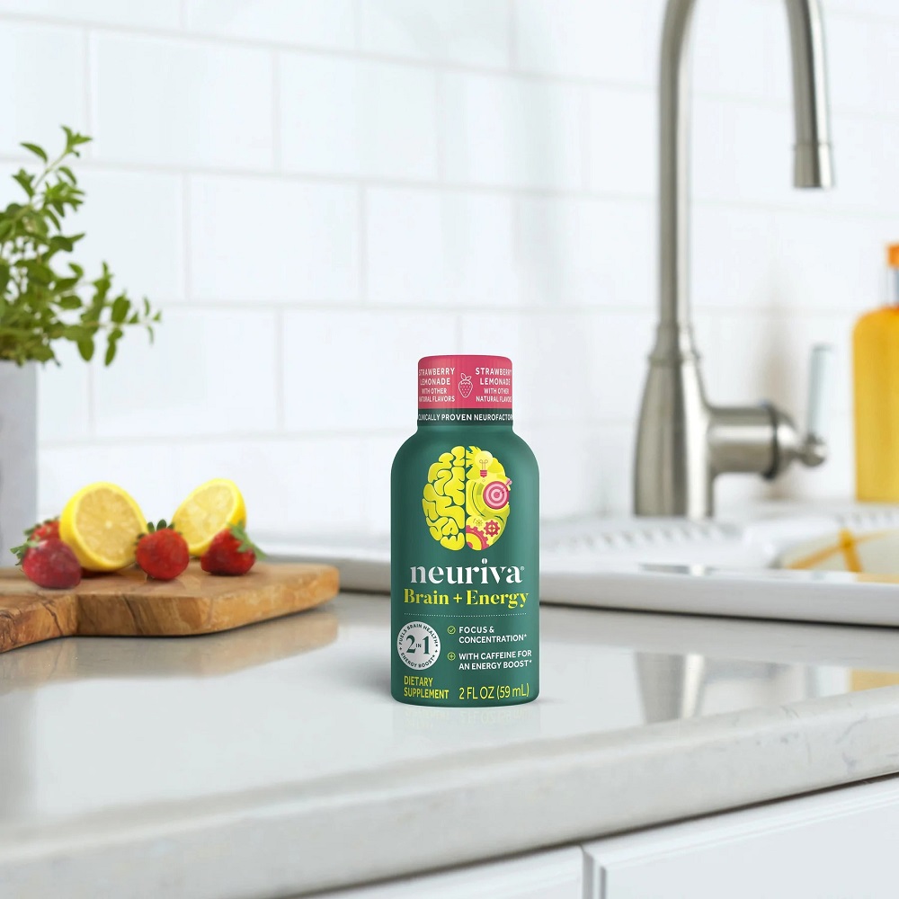 Neuriva Brain + Energy Shots Strawberry Lemonade Flavor Review