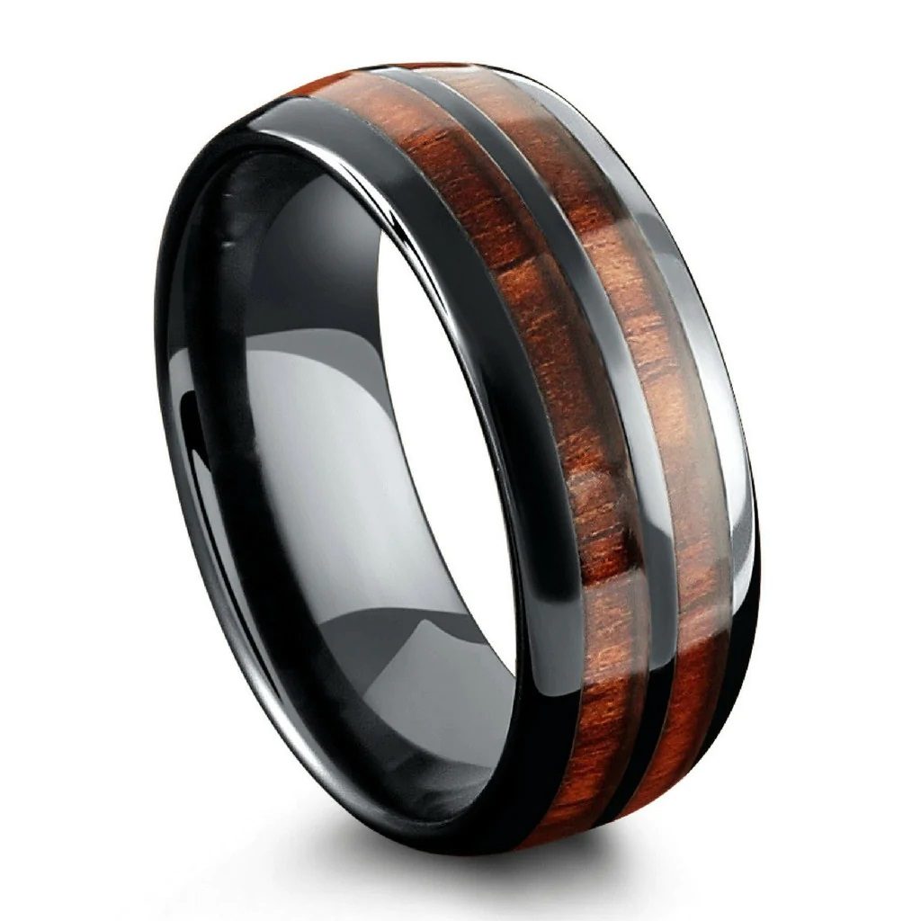 Northern Royal Barrel Ceramic Koa Wood Ring Review
