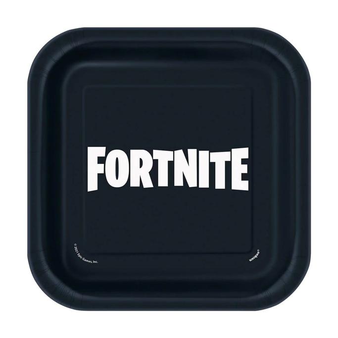 Party Expert Fortnite Dessert Plates 7 Inches 8 Count 