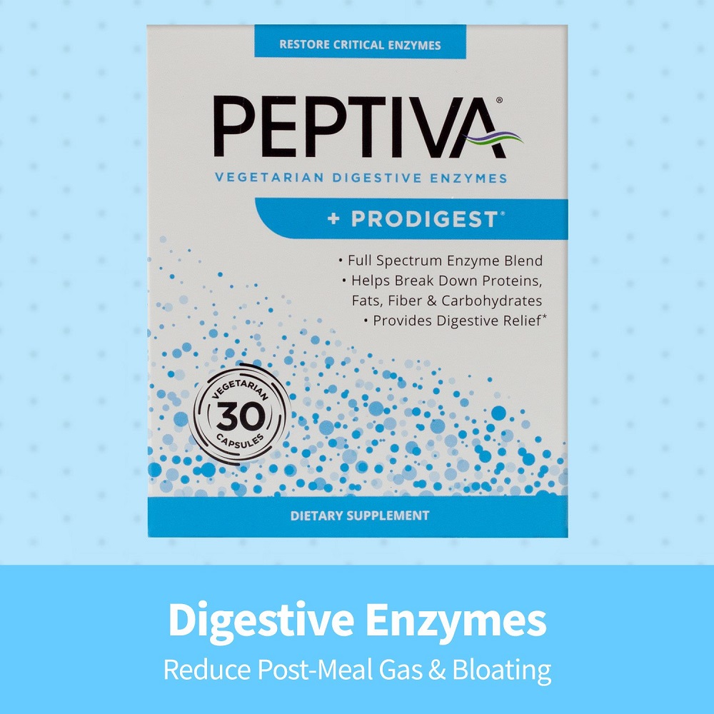 Peptiva Vegetarian Digestive Enzymes + Prodigest Review