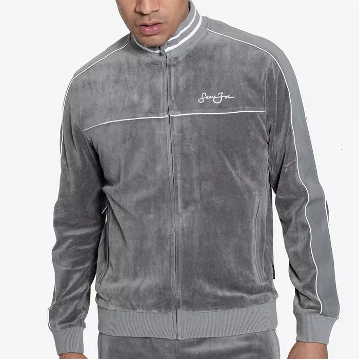 Sean John Velour Track Jacket With Piping Review