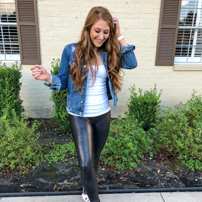 Spanx Faux Leather Leggings Review 1