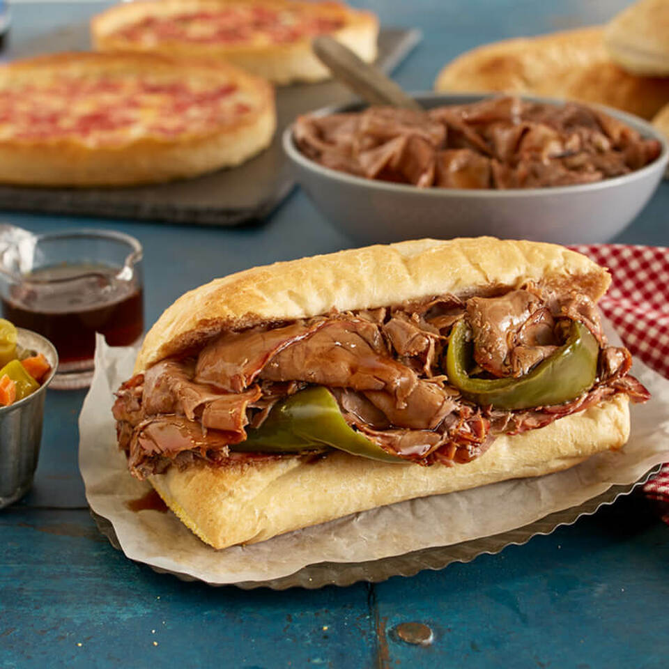 Tastes of Chicago Portillo's Italian Beef Kit & 2 Lou's Pizzas Review