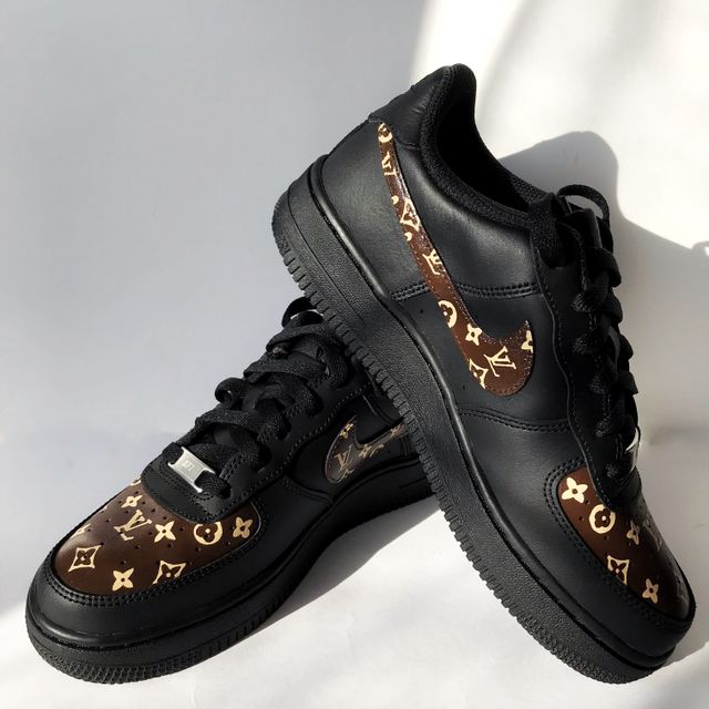 The Custom Movement Custom Louis Vuitton Black Air Force 1 Review