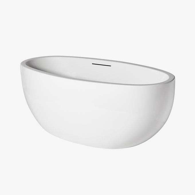 WaterWorks Styli 66" x 32" x 24" Freestanding Acrylic Oval Bathtub Review