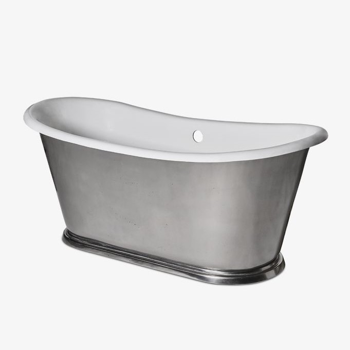 WaterWorks Candide 66" x 27" x 27" Freestanding Oval Cast Iron Bathtub Review