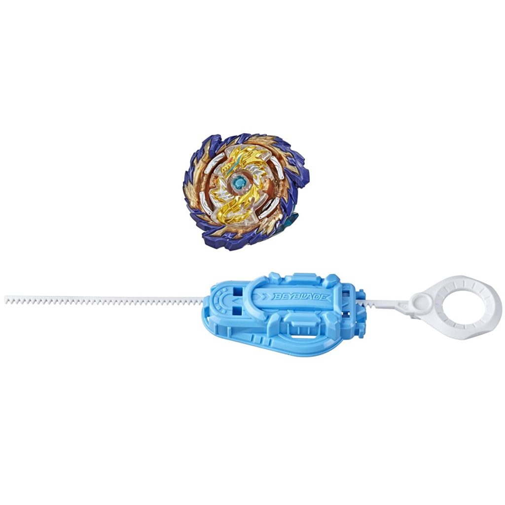 BEYBLADE Burst Surge Speedstorm Mirage Fafnir F6 Spinning Top Starter Pack – Stamina Type Battling Game Top with Launcher, Toy for Kids