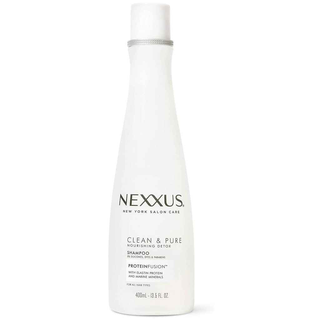 Nexxus Clean and Pure Clarifying Shampoo For Nourished Hair With ProteinFusion, Paraben-Free 13.5 oz