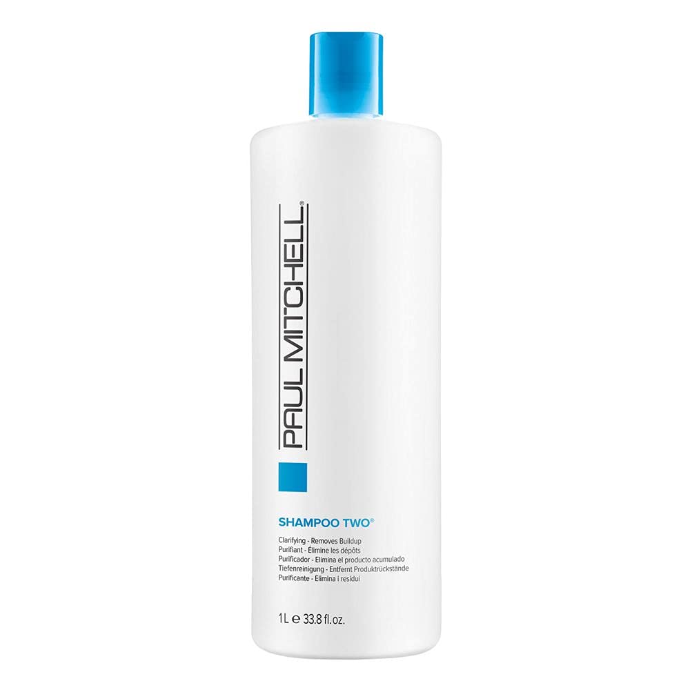 Paul Mitchell Shampoo Two, Clarifying, Removes Buildup, For All Hair Types, Especially Oily Hair