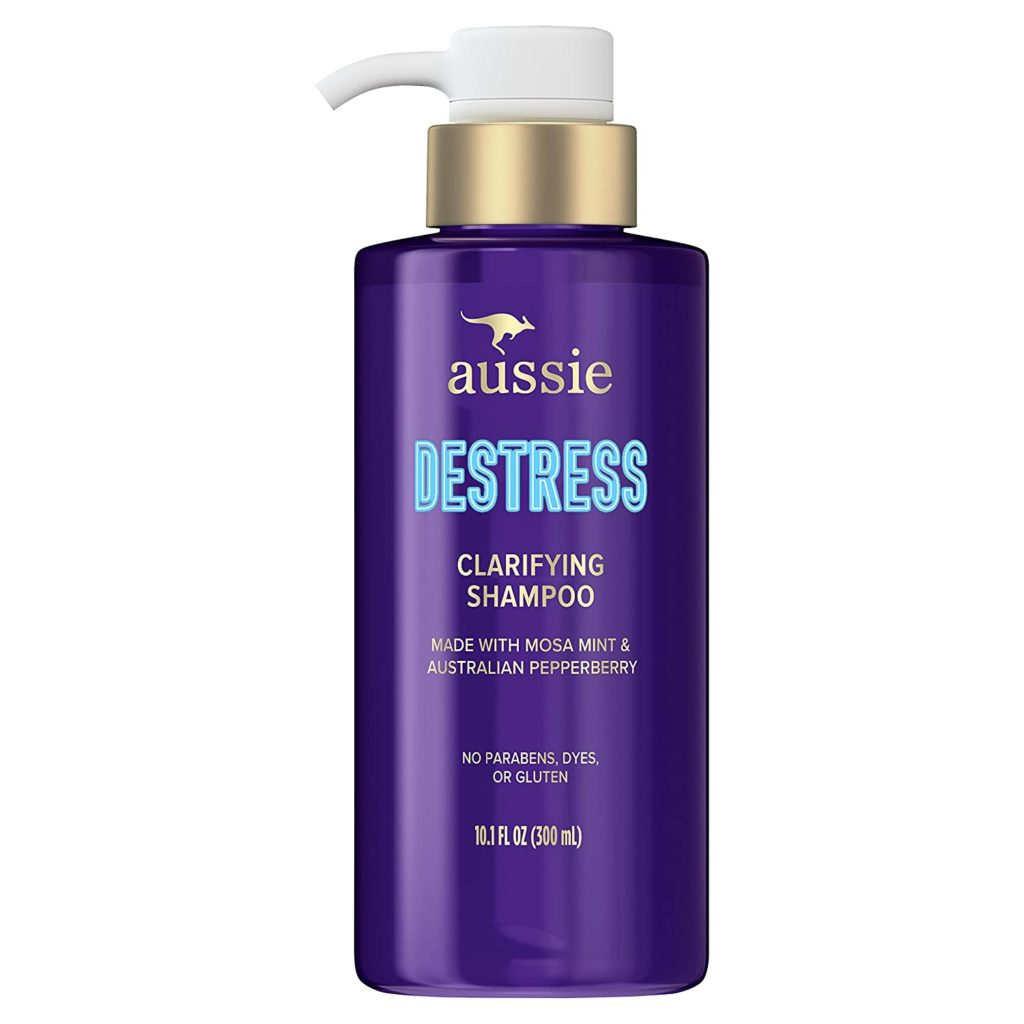 Aussie Destress Clarifying Shampoo, Infused with Reing Mosa Mint and Australian Pepperberry, Fresh, 10.1 Fl Oz