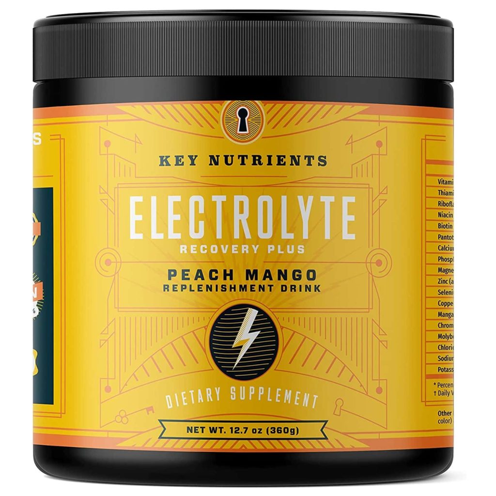 KeyNutrients Electrolytes Powder: Zero Calorie Watermelon/Peach Mango/Orange/Grape Electrolyte Powder in 90, 40 or 20 Servings Hydration Travel Packets - Keto Electrolytes, Zero Carbs and Gluten Free