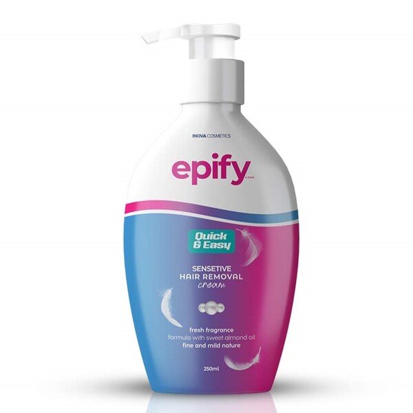Epify by bubbly Hair Removal Cream, 8.45 Fl Oz