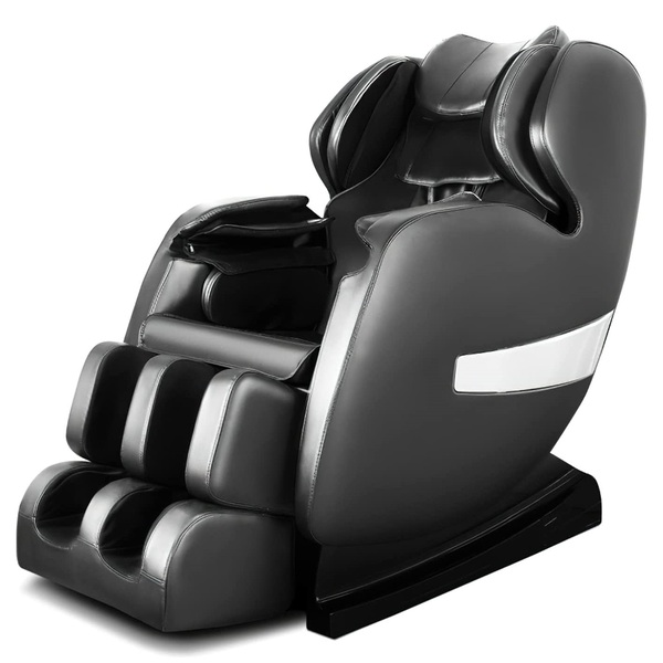TYJJ Massage Chair, Zero Gravity Massage Chair Full Body Shiatsu Electric Massage Chair with S-Track, 3D Massage Chairs Full Body and Recliner with Heat,Vibrating & Foot Roller,Brown