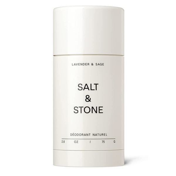 SALT & STONE Natural Deodorant. Made with Probiotics & Shea Butter. 24 Hour Odor Protection For Women & Men. Aluminum Free, Paraben Free, Cruelty Free & Vegan (2.6 oz)