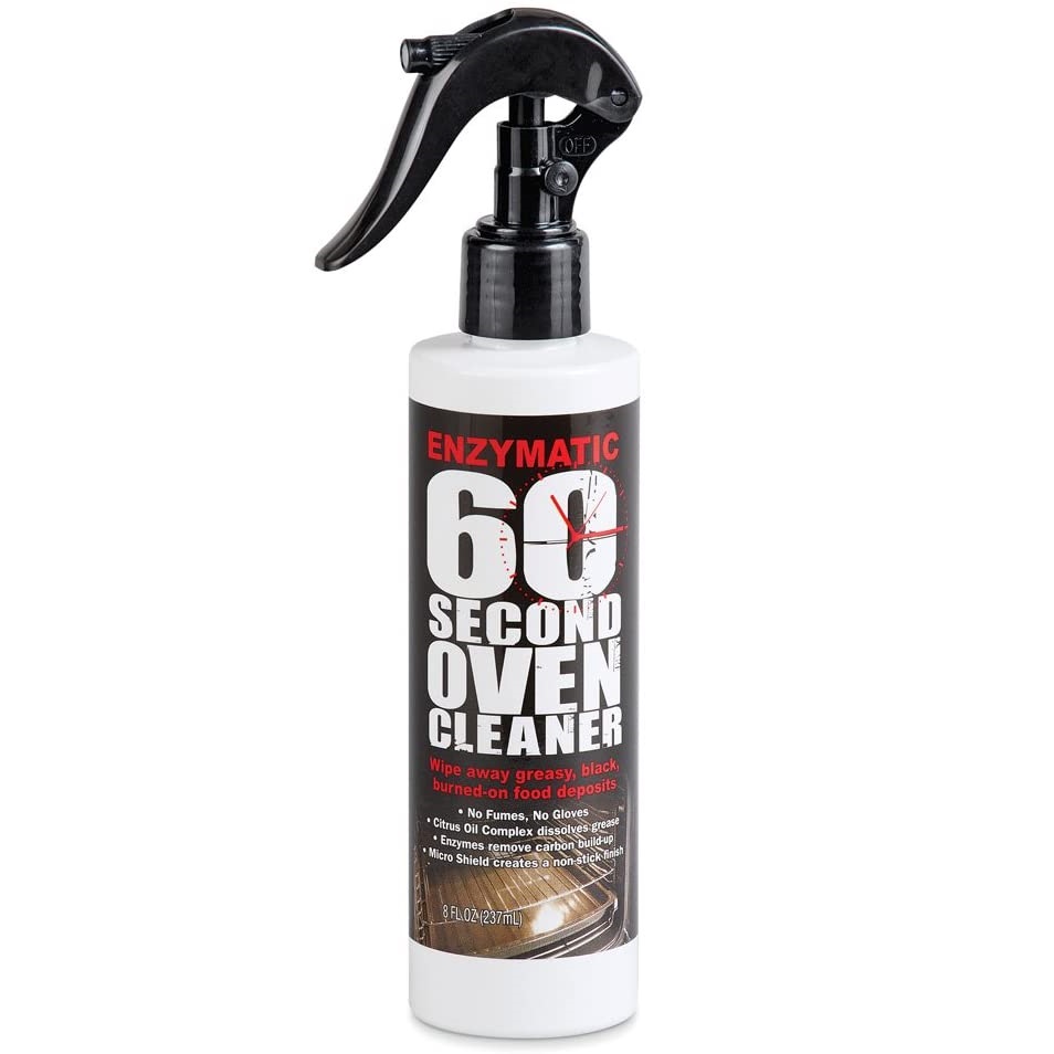 Enzymatic 60 Second Oven Cleaner Spray, 8 oz. - Simply Wipe Your Oven Clean
