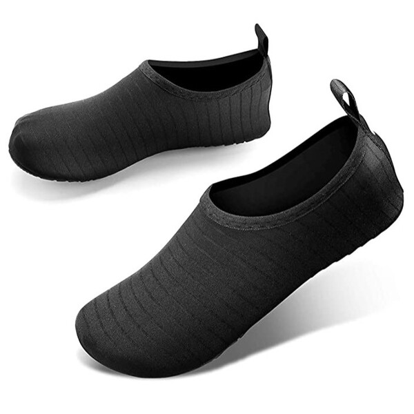 Funnie Unisex Adults Water Shoes Barefoot Shoes Quick-Dry Slip-On Aqua Yoga Socks For Beach Sea Park Surfing Diving Swimming Walking Boating Snorkeling Shoes 