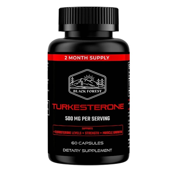 Black Forest Supplements Turkesterone 500mg (95%) Ultra High Purity Review