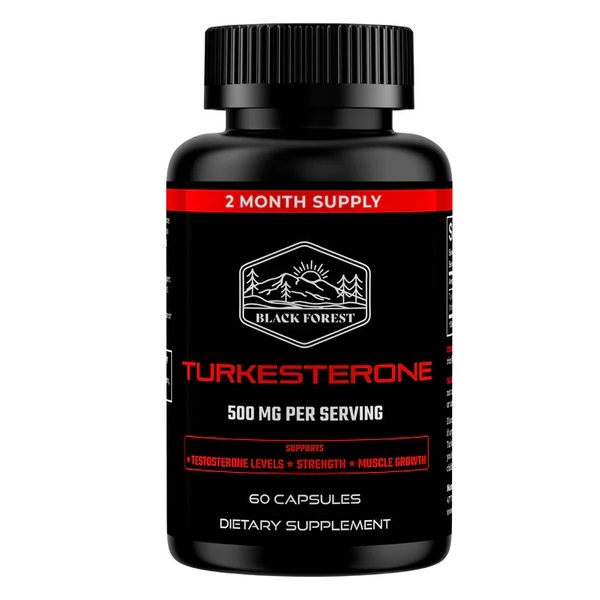 Black Forest Supplements Review 4 Black Forest Supplements Turkesterone 500mg (95%) Ultra High Purity Review