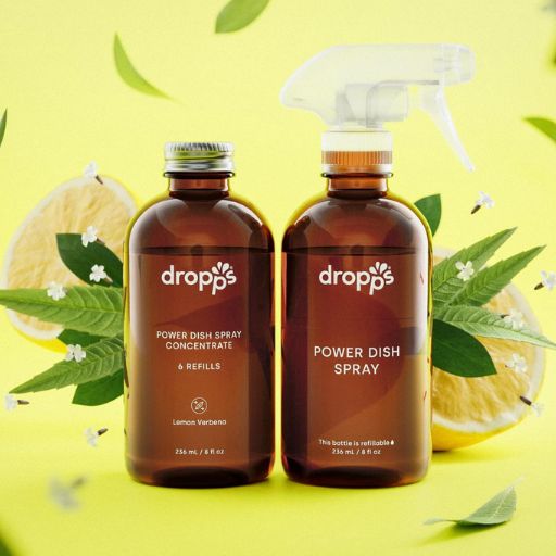 Dropps Power Dish Spray Starter Kit in Lemon Verbena Review