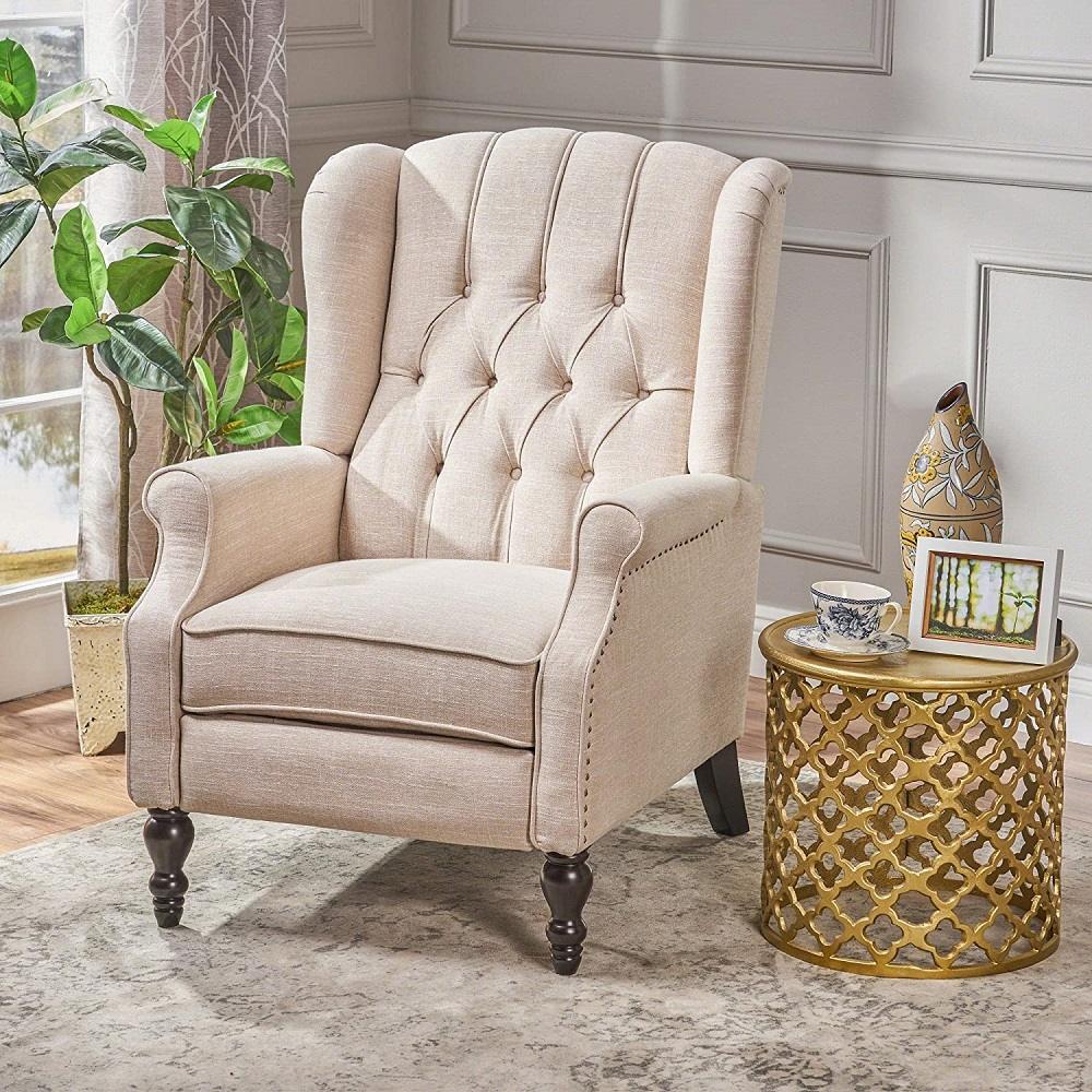 Dot and Bo Review 5 Dot and Bo Elizabeth Contemporary Tufted Fabric Recliner (Set of 2) Review