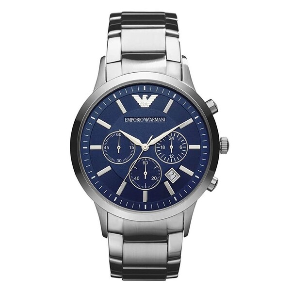 House of Watches Emporio Armani Silver Chronograph Watch AR2448 Review
