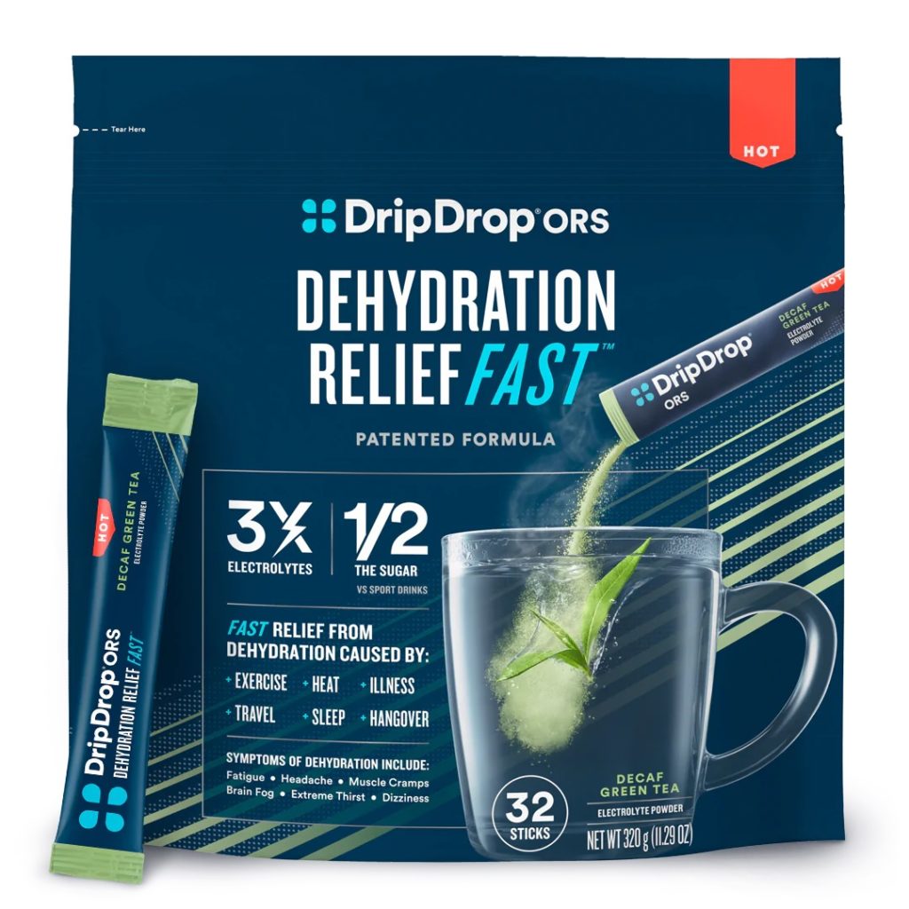 Drip Drop ORS Hot - Decaf Green Tea