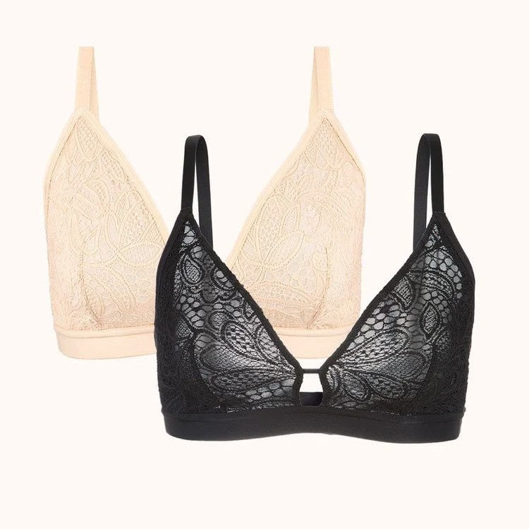 LIVELY Palm Lace Busty Bralette Bundle 