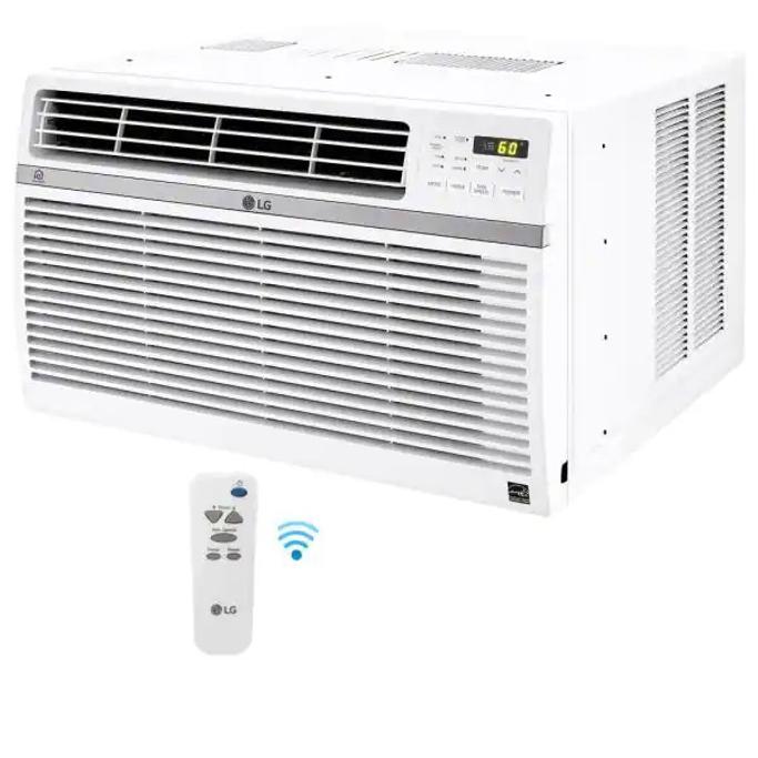 Home Depot LG Electronics Window Air Conditioner With WiFi and Remote