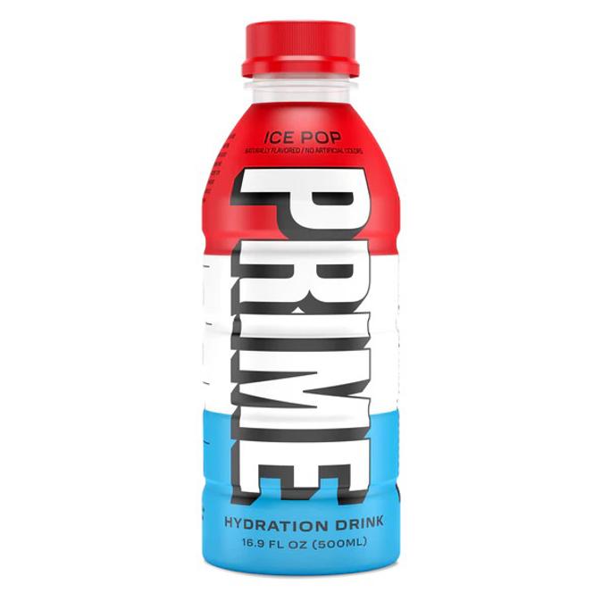 Prime Ice Pop Drink Review 