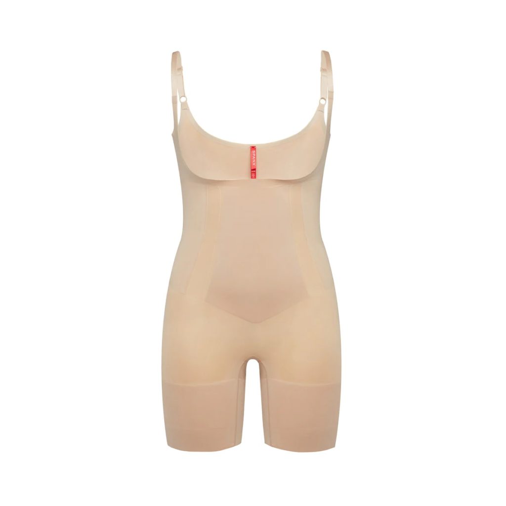 Spanx OnCore Open-Bust Mid-Thigh Bodysuit Review