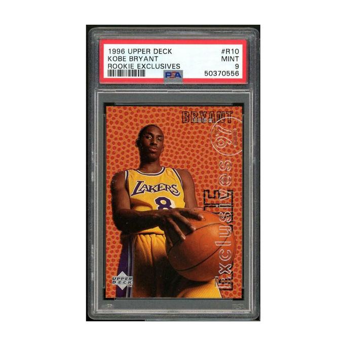 Sports Memorabilia Kobe Bryant Rookie Card 1996-97 Upper Deck Rookie Exclusives #r10 PSA 9 