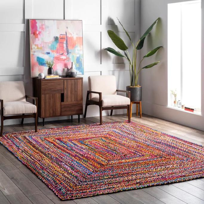 nuLOOM Hand Braided Tammara Area Rug 