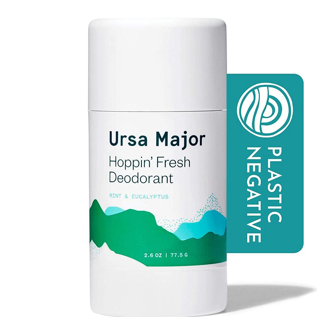 Ursa Major Natural Deodorant - Hoppin' Fresh | Aluminum-Free, Non-staining, Cruelty-Free | Formulated for Men and Women | 2.6 Ounces