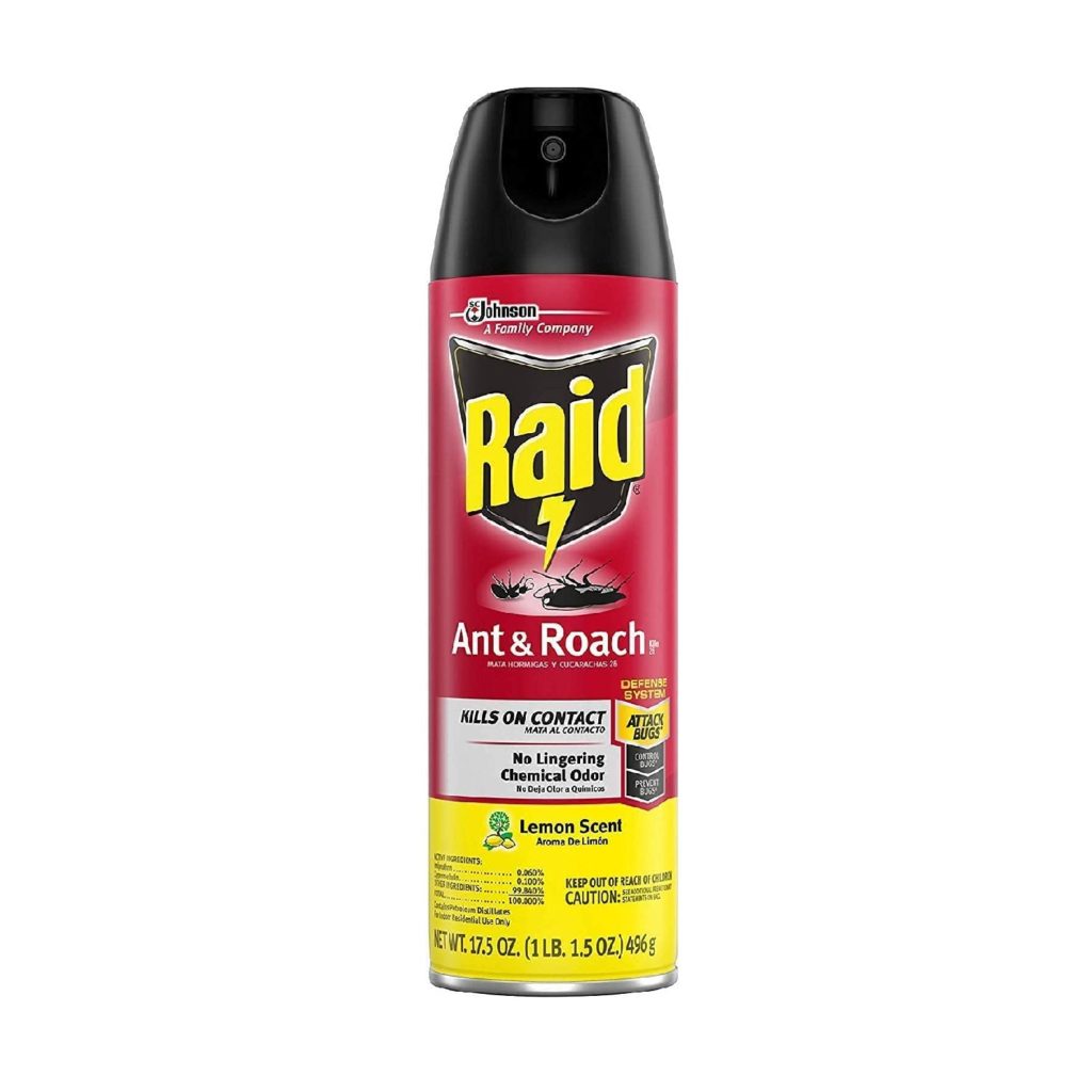 Raid Ant & Roach Killer Lemon Scent, 17.5 Ounce (Pack of 1) 