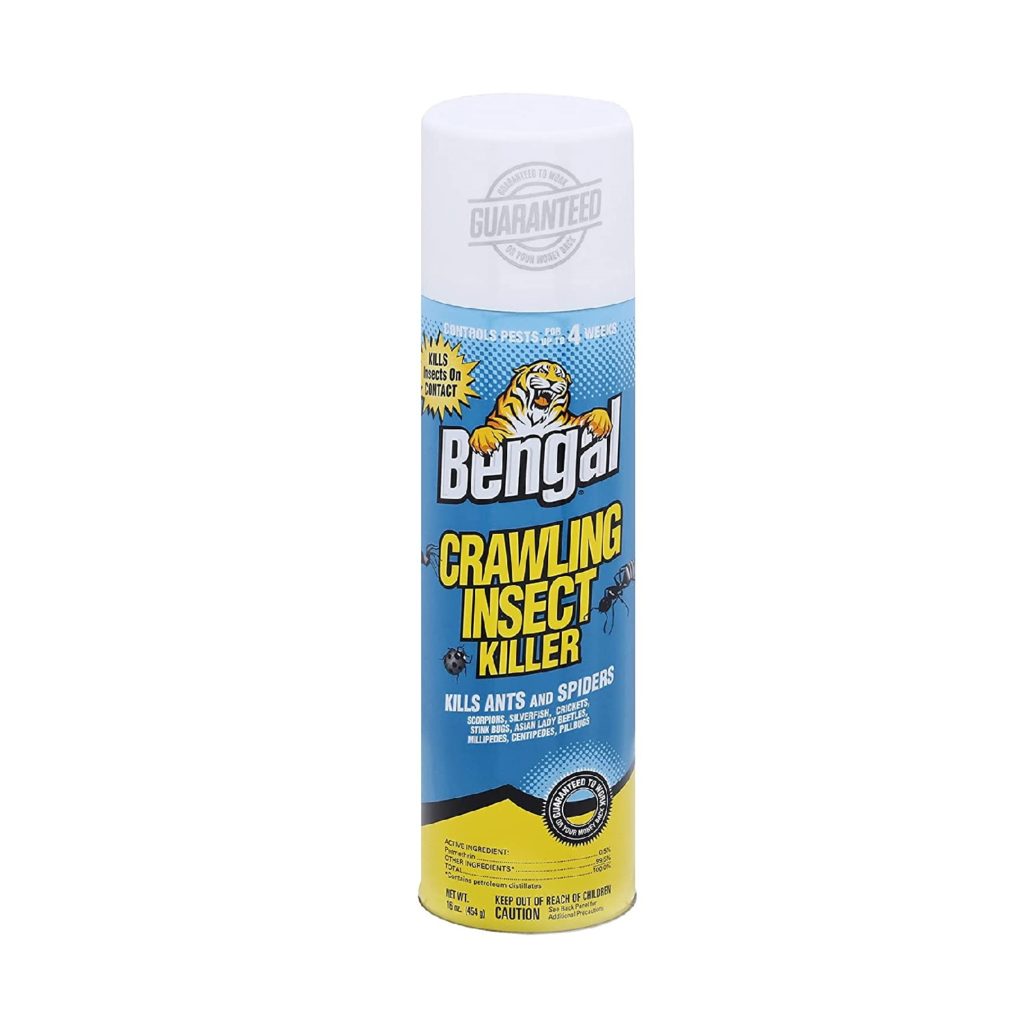 Bengal Crawling Insect Killer – Pest Control Spray Kills Bugs, Ants and Spiders on Contact – Indoor and Outdoor Insecticide for 4 Weeks of Home Defense, 16 oz 