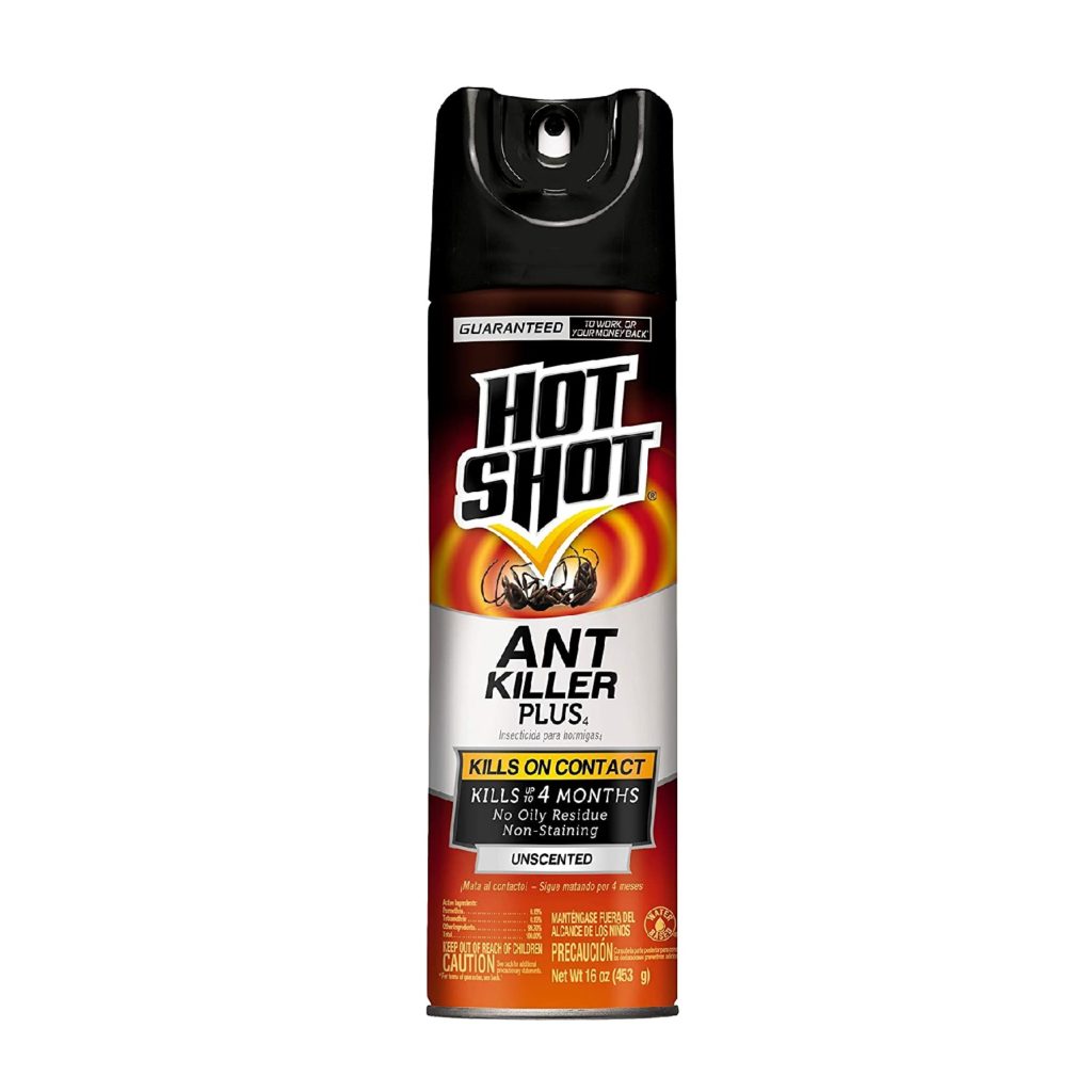 Hot Shot Ant Killer Plus Aerosol, Unscented, Kills On Contact 