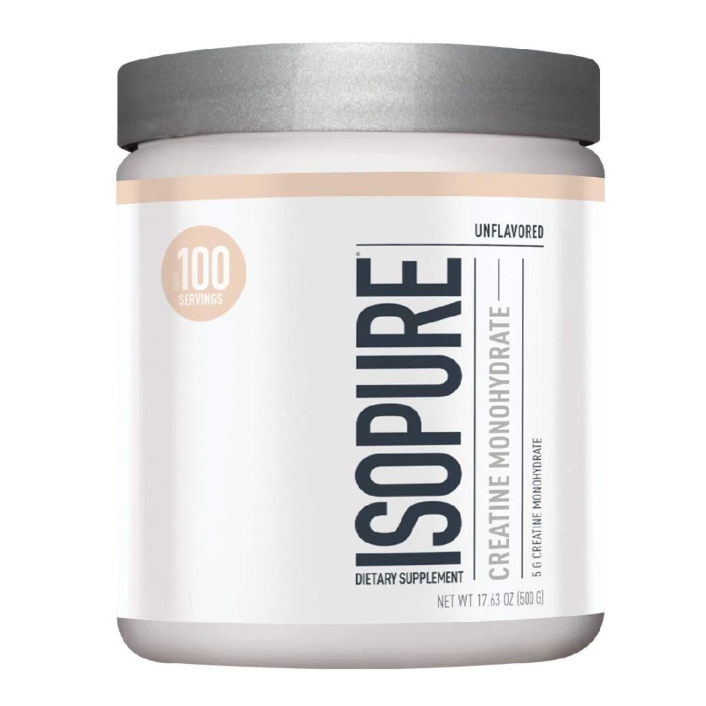 15 Best Creatine For Women 14 Isopure Unflavored Creatine Monohydrate Powder 500g (Packaging May Vary)