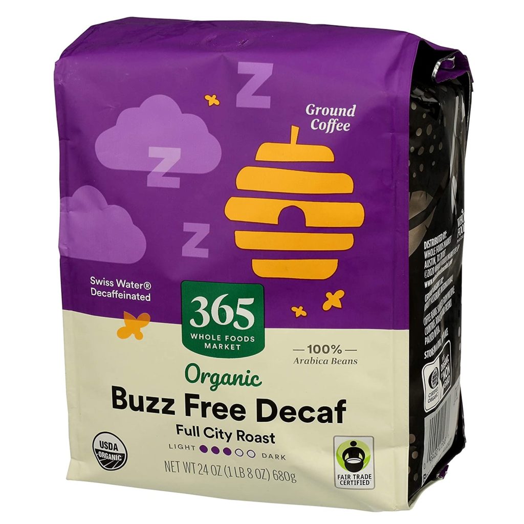 365 by Whole Foods Market, Coffee Decaf Morning Blend Organic Ground, 24 Ounce