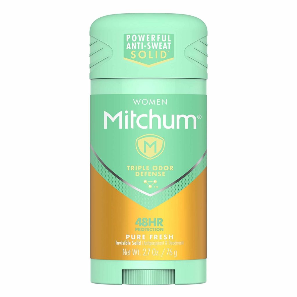 Mitchum Women Stick Solid Antiperspirant Deodorant, Pure Fresh, 2.7 Ounce (Pack of 1)