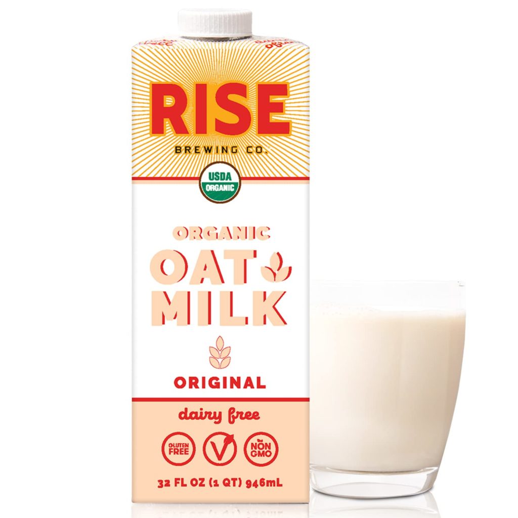 RISE Brewing Co. | Original Oat Milk | USDA Organic & Non-GMO | Vegan & Non-Dairy